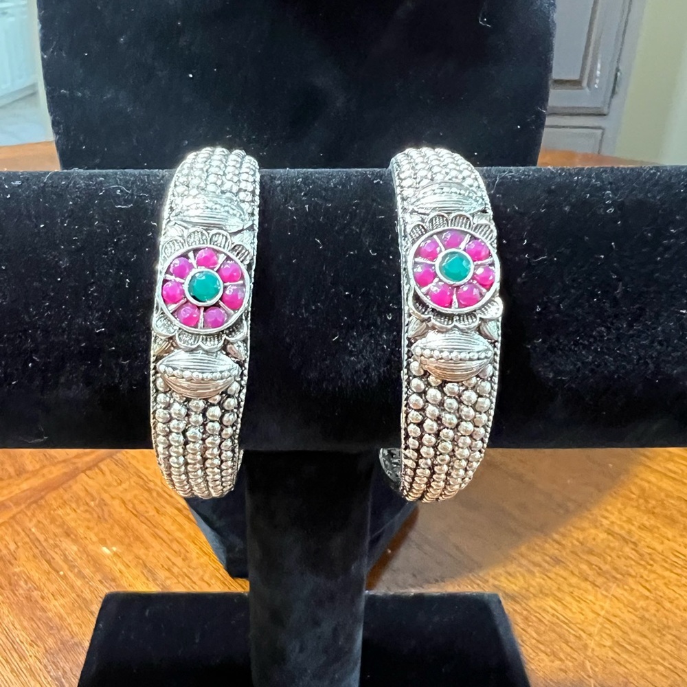 Indian German Silver Bangle Kada